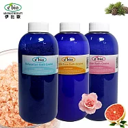 e’bio伊比歐 精油礦物泡澡浴鹽500gx3 - 冬季三入優惠組