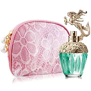 ANNA SUI安娜蘇 童話美人魚淡香水(30ml)-贈粉漾蕾絲化妝包-公司貨