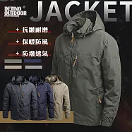 【JAR嚴選】男士衝鋒戶外運動防風防雨外套(透氣/柔軟/輕薄/親膚/天然/舒適/防刮/抗皺) XL 黑色