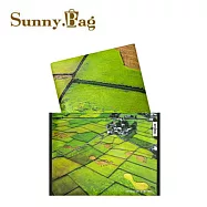 Sunny Bag x 看見‧齊柏林基金會-野餐墊/休閒蓆-花蓮稻田大腳印