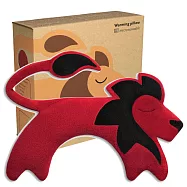 【德國萊思綺Leschi】舒緩肩頸熱敷/冷敷袋- 獅子造型(火紅色)