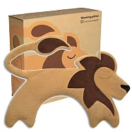 【德國萊思綺Leschi】舒緩肩頸熱敷/冷敷袋- 獅子造型(膚黃色)