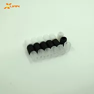 超實用口罩專用口罩鬆緊矽膠調整扣環超值組(2入裝)(黑色2入)