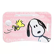 [收納王妃] 史努比系列 床上桌/懶人桌/電腦桌 10款可選 (30x30x30cm)復古粉