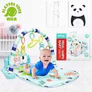 【Playful Toys 頑玩具】腳踢鋼琴健身架 648-63(多功能踢踢琴 嬰幼兒玩具毯 聲光遊戲墊 哄娃神器 寶寶禮物)
