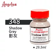 美國Angelus 安吉魯斯 水性皮革顏料 29.5ml 喬登鞋典藏色系-藍綠灰色348-影灰