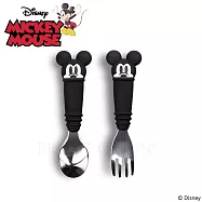 美國 Bumkins 寶寶不鏽鋼湯叉組- 米奇