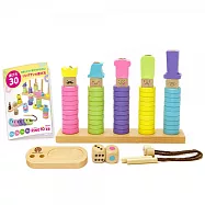 【親子良品】WOODY PUDDY 積木圈圈建築王國組-遊戲教具