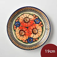 波蘭陶 滿城絕艷系列 圓形餐盤 19cm 波蘭手工製