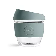 澳洲JOCO啾口玻璃隨行咖啡杯8oz|236ml-bluestone