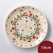 波蘭陶 春雨新露系列 圓形餐盤 19cm 波蘭手工製