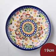波蘭陶 綠野仙蹤系列 圓形餐盤 19cm 波蘭手工製