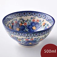 波蘭陶 春遊系列 中式麵碗 500ml 波蘭手工製