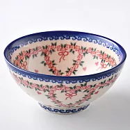波蘭陶 六月新娘系列 中式麵碗 15cm 波蘭手工製
