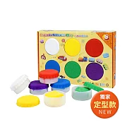 【Q-doh】A+B定型矽膠有機黏土-黏土補充包(基本色)