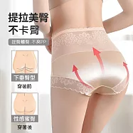 PinLe 爆款開運中腰平口蕾絲內褲 6件組-網 6色各一