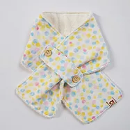 日本布花x有機棉∥2Way暖呼呼圍巾│幼童圍巾│喜福圍你~喜福為你For You水果泡泡糖