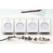 【My Icon Stamp | No.00 日子套組】4款一組 | 拼貼印章 萬用日期章