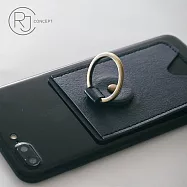 【RJ行動概念】追劇必備手機背貼卡套-黑夜藍