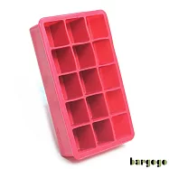 Bargogo 15格方塊矽膠製冰盒3cmx3cm(可當副食品分裝盒) 2入