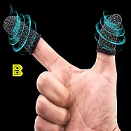 【DR.Story】手遊嚴選必備手機電競防汗止滑手機專業遊戲手套 B- 黑色