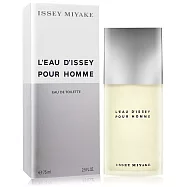 ISSEY MIYAKE 三宅一生 一生之水男性淡香水 L&rsquo;eau D&rsquo;issey(75ml) EDT-國際航空版