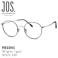 極致輕盈 5g 金絲眼鏡 【Jos. Eschenbach】喬瑟艾森巴赫 德國經典極輕金絲純鈦眼鏡 981041 太空灰 (30)