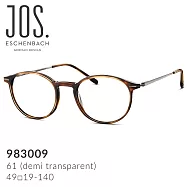 【Jos. Eschenbach】喬瑟艾森巴赫 德國經典板料複合鈦合金眼鏡 983009 玳瑁 (61)