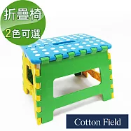 棉花田【傑生】多功能折疊椅-L(二件組) 藍色