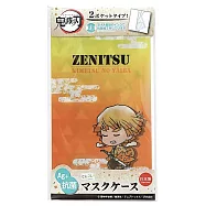 日本製造TWINCRE鬼滅之刃SIAA抗菌口罩收納套3347口罩收納夾(2夾層)我妻善逸 我妻善逸