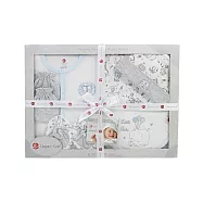 美國 Elegant kids【藍色小獅子6件式彌月禮盒】EL3025-B