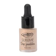 義大利puroBIO普羅碧歐-底妝刷具組+完美水潤裸光粉底液spf10(滴管式)19g 02自然