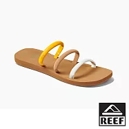 REEF Coco Ho代言非夾腳系列方頭輕量彈力鞋床 女款拖鞋 - 番紅花 S21 CI3869 US7 番紅花