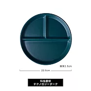 【DR.Story】熱銷好評專業飲食控管211餐盤 (瘦身餐盤 定量飲食 211餐盤 分量 三格 健身餐盤) 科技墨綠