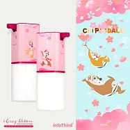 InfoThink 泡泡洗手機 隨身自動感應 櫻花季 奇奇蒂蒂系列 小巧不占空間 消毒 殺菌