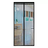 【巴芙洛】金剛網加密魔術貼防蚊門簾/貓狗抓不破 黑色金剛網