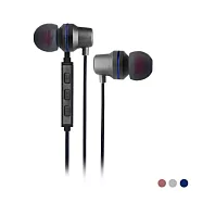 〈SEEHOT〉鋁合金入耳式耳機麥克風 (SH-MHS620) 質感灰