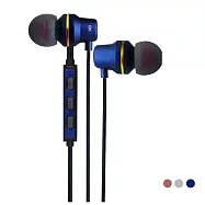 〈SEEHOT〉鋁合金入耳式耳機麥克風 (SH-MHS620) 星空藍