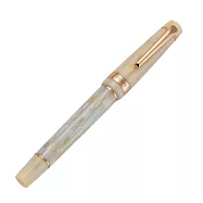 【TENNY 天益鋼筆】 王者風範 On the Crown 手工鋼筆 象牙白-M 筆尖-M