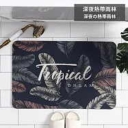 【DR.Story】頂級創新設計微吸水珪藻軟式地墊 深夜熱帶雨林(深夜の熱帯雨林)