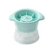 【誠田物集】直徑6公分威士忌冰球製冰盒(8入組) 薄荷綠