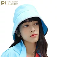 【后益 HOII】HOII 漁夫帽★3色任選-UPF50+抗菌抗UV防曬涼感先進光學機能布 藍