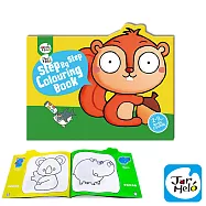 【JarMelo 原創美玩】步步著色本 (2-3歲基礎篇) JA93450