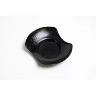 陶作坊│櫻花金屬茶托(紅銅/銅黑) 銅黑