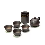 陶作坊 │ 以器引茶-經典老岩泥6件組