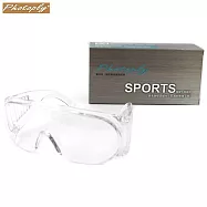 台灣製造PHOTOPLY防飛沫保護眼罩180度透明眼鏡1CET30AF(抗UV400)保護眼鏡防塵眼鏡
