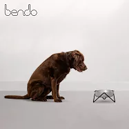 Bendo 好靚貓碗 寵物碗 寵物碗架 霧面黑架+不鏽鋼碗 14cm