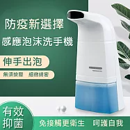 【巴芙洛】防疫必備!隨時清潔自動感應清潔手部給皂機 白色