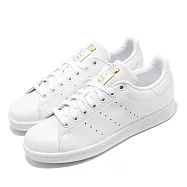 adidas 休閒鞋 Stan Smith 復古 低筒 男女鞋 愛迪達 三葉草 史密斯 老人頭 情侶鞋 白 金 F36575 22.5cm WHITE/GOLD