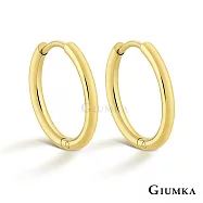 GIUMKA 抗過敏鋼 易扣耳骨 針式耳環 寬 0.20CM 一對價格 MF020025 金色款 ‧約 1.6 CM